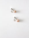 vintage Japanese faux pearl earrings