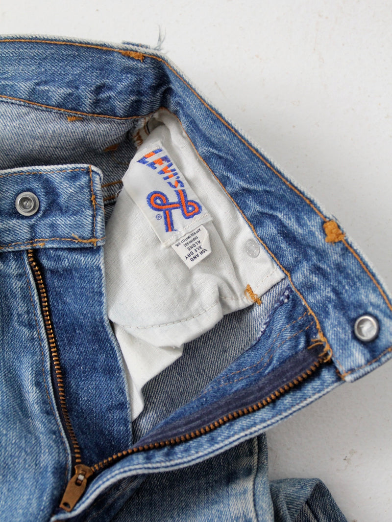 vintage 1960s Levis high waist jeans