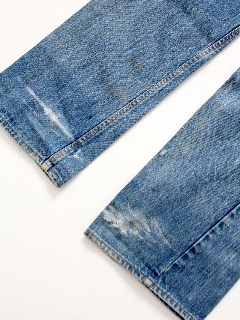 vintage 1960s Levis high waist jeans