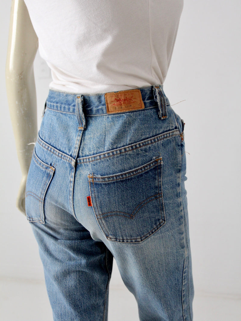 vintage 1960s Levis high waist jeans