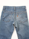 vintage Levis bell bottom jeans, 27 x 26