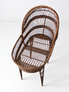 Victorian wicker crib