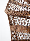 antique wicker bassinet