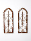antique architectural garden panels