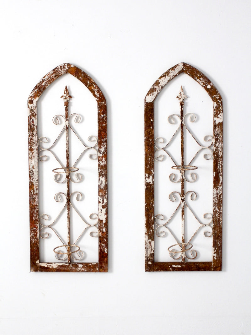 antique architectural garden panels