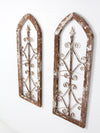antique architectural garden panels