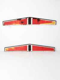 vintage large industrial signs