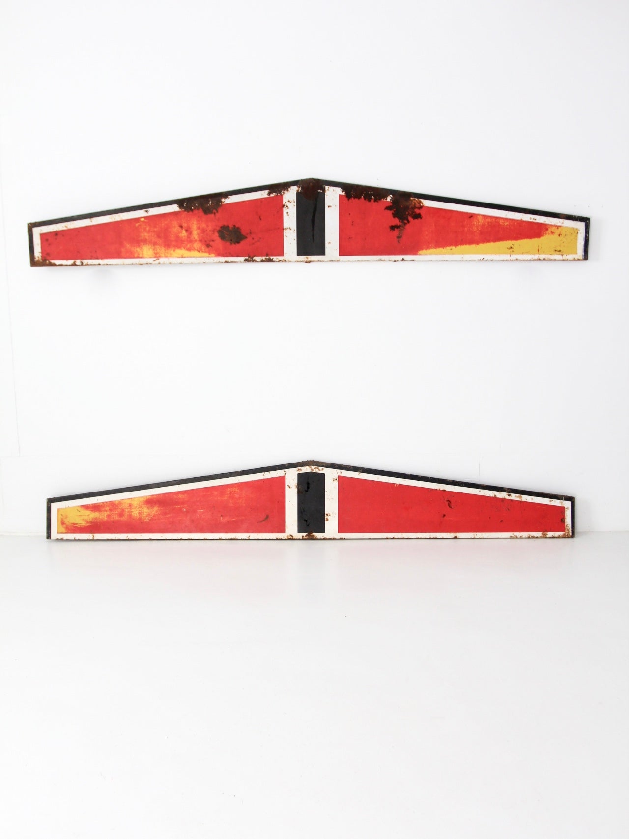 vintage large industrial signs