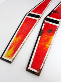 vintage large industrial signs