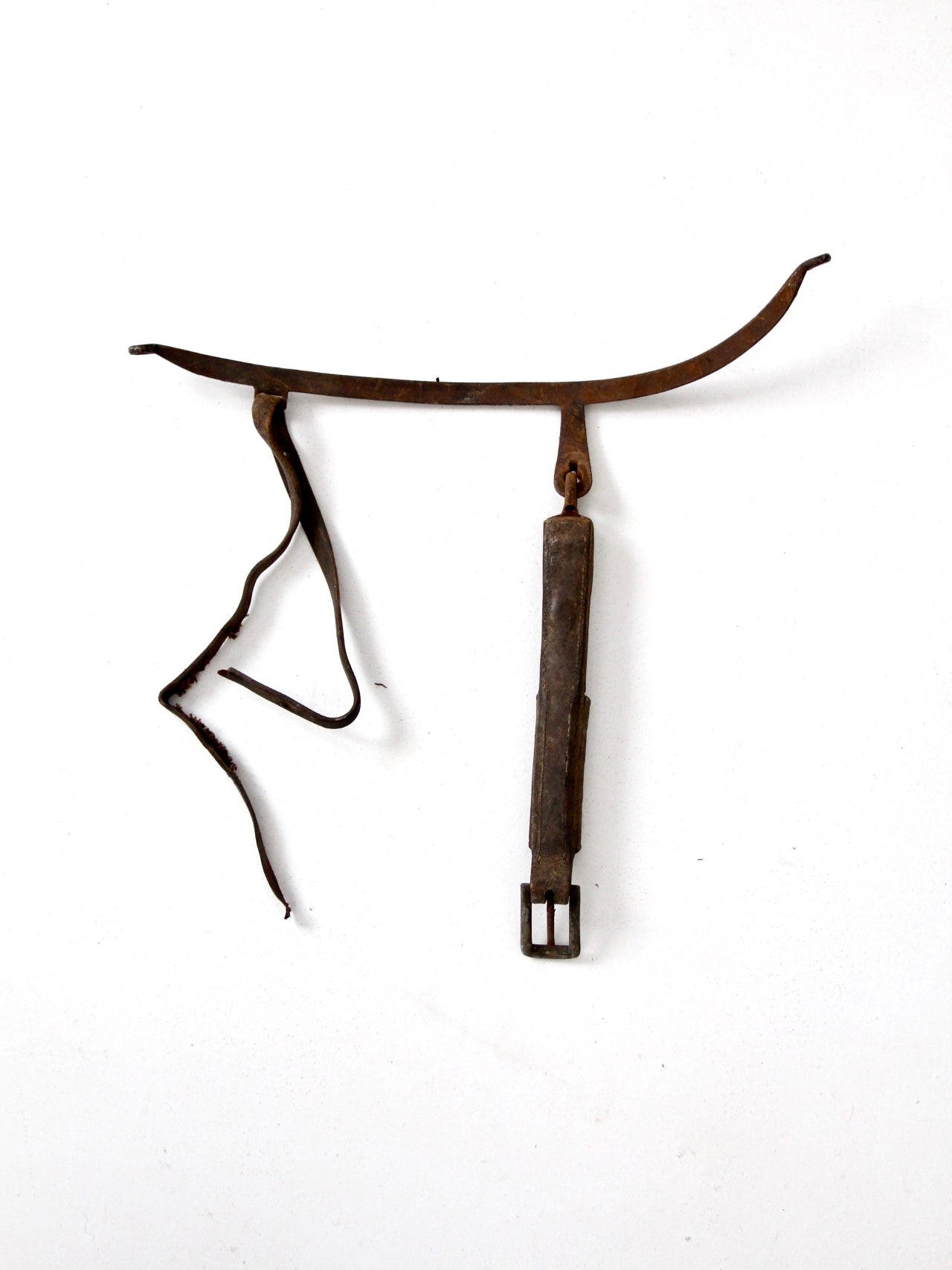 antique equestrian tack horse hames set