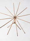 antique spindle laundry rack