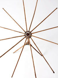 antique umbrella style laundry rack