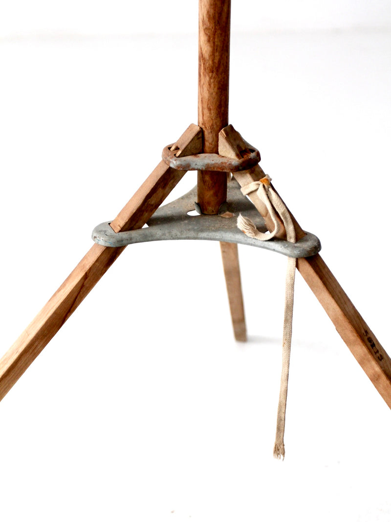antique laundry rack
