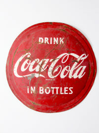 Coca-Cola sign circa 1950s