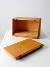 mid-century rooster kitchen storage set