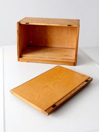 mid-century rooster kitchen storage set