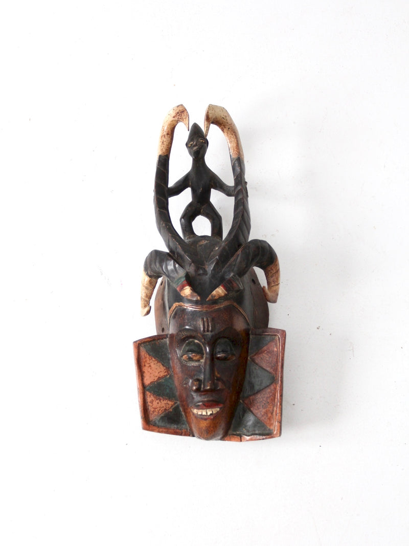 vintage African Guro tribal mask