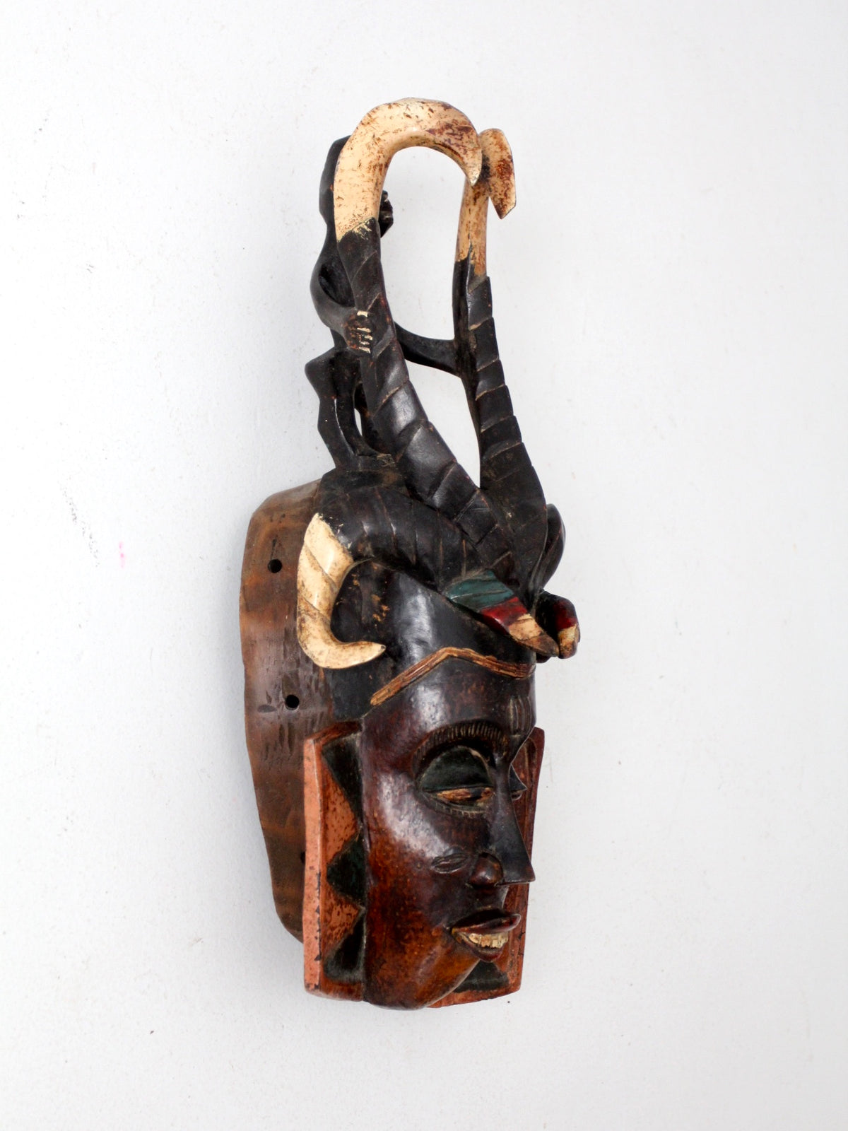 vintage African Ivory Coast Guro tribal mask