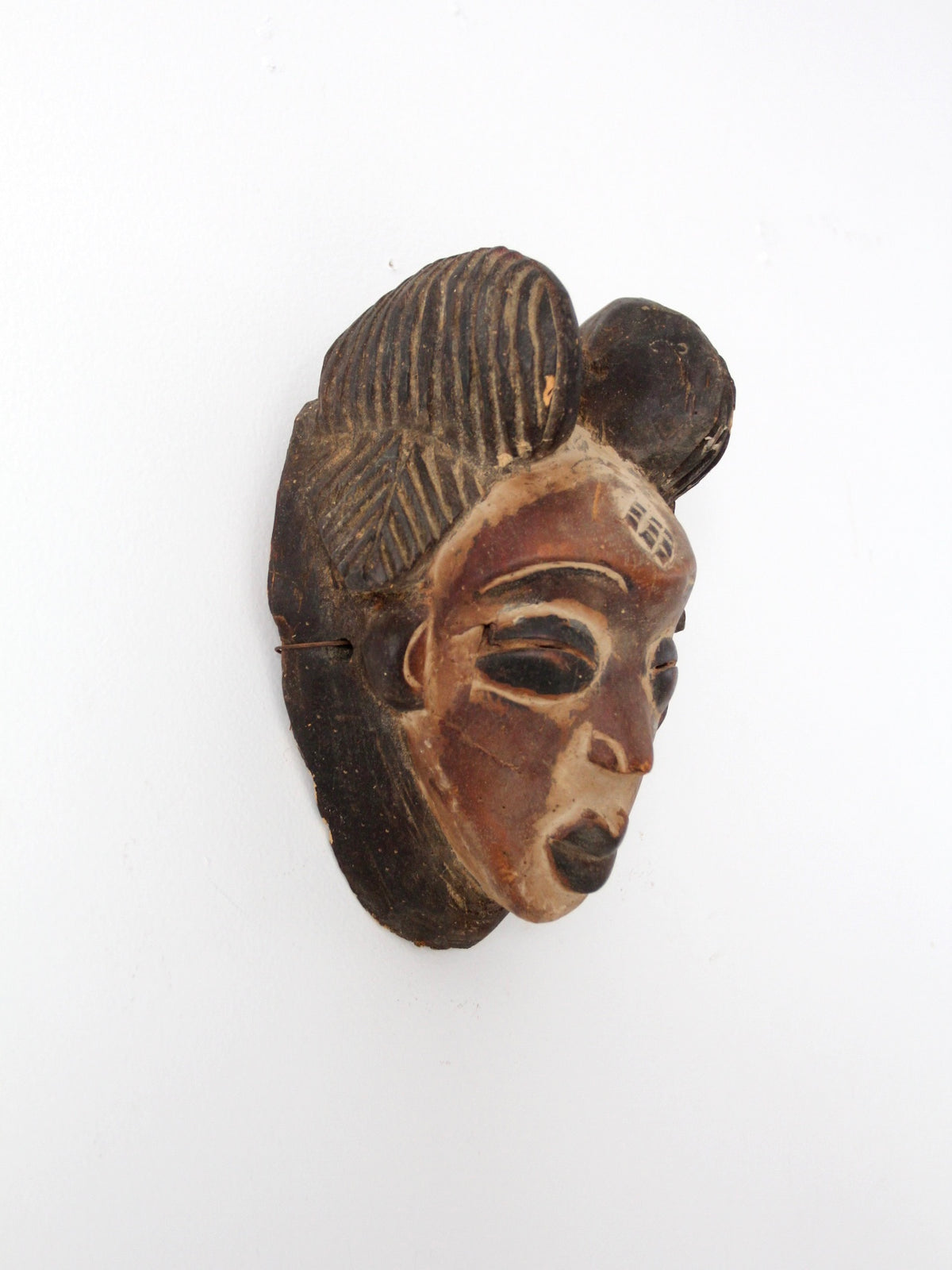 vintage African Punu tribal mask