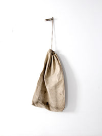 antique Northwestern Telephone Company canvas bag