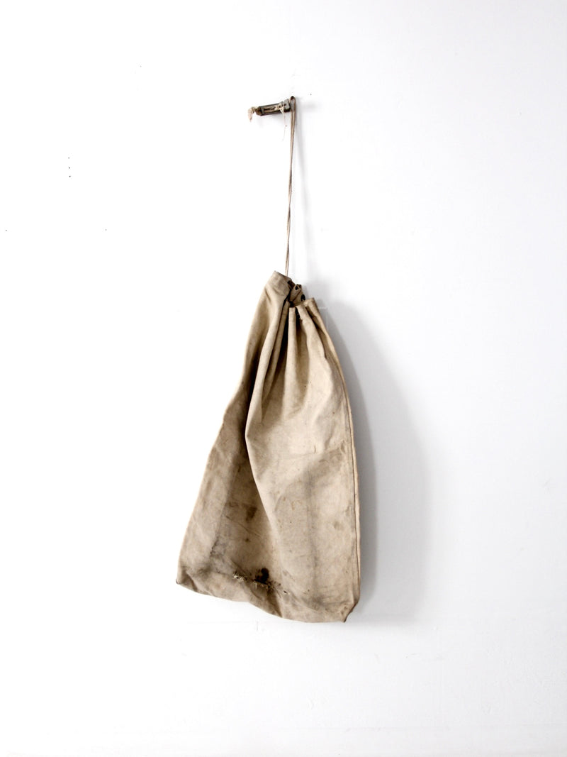antique Northwestern Telephone Company canvas bag