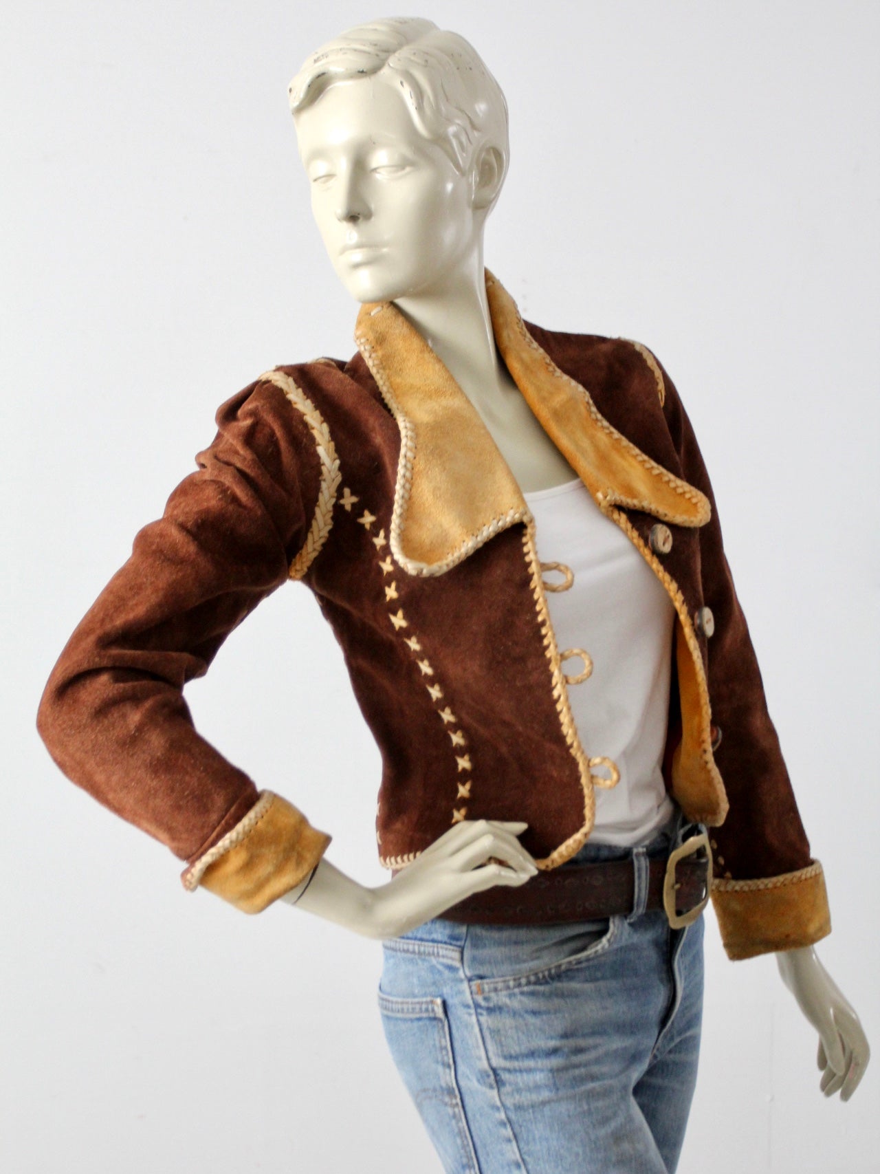 70s style leather jacket new arrivals