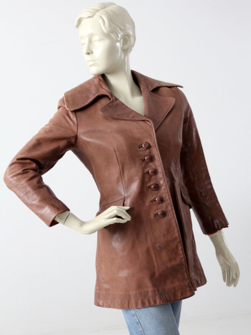 vintage 70s North Beach Leather Company jacket