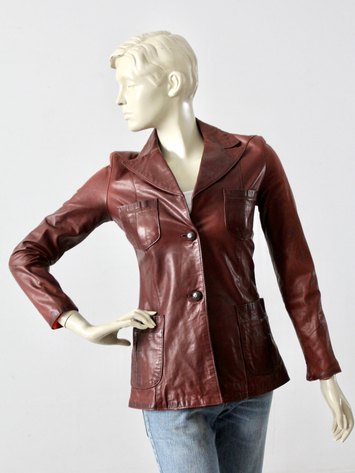 vintage Crae Carlyle leather jacket – 86 Vintage
