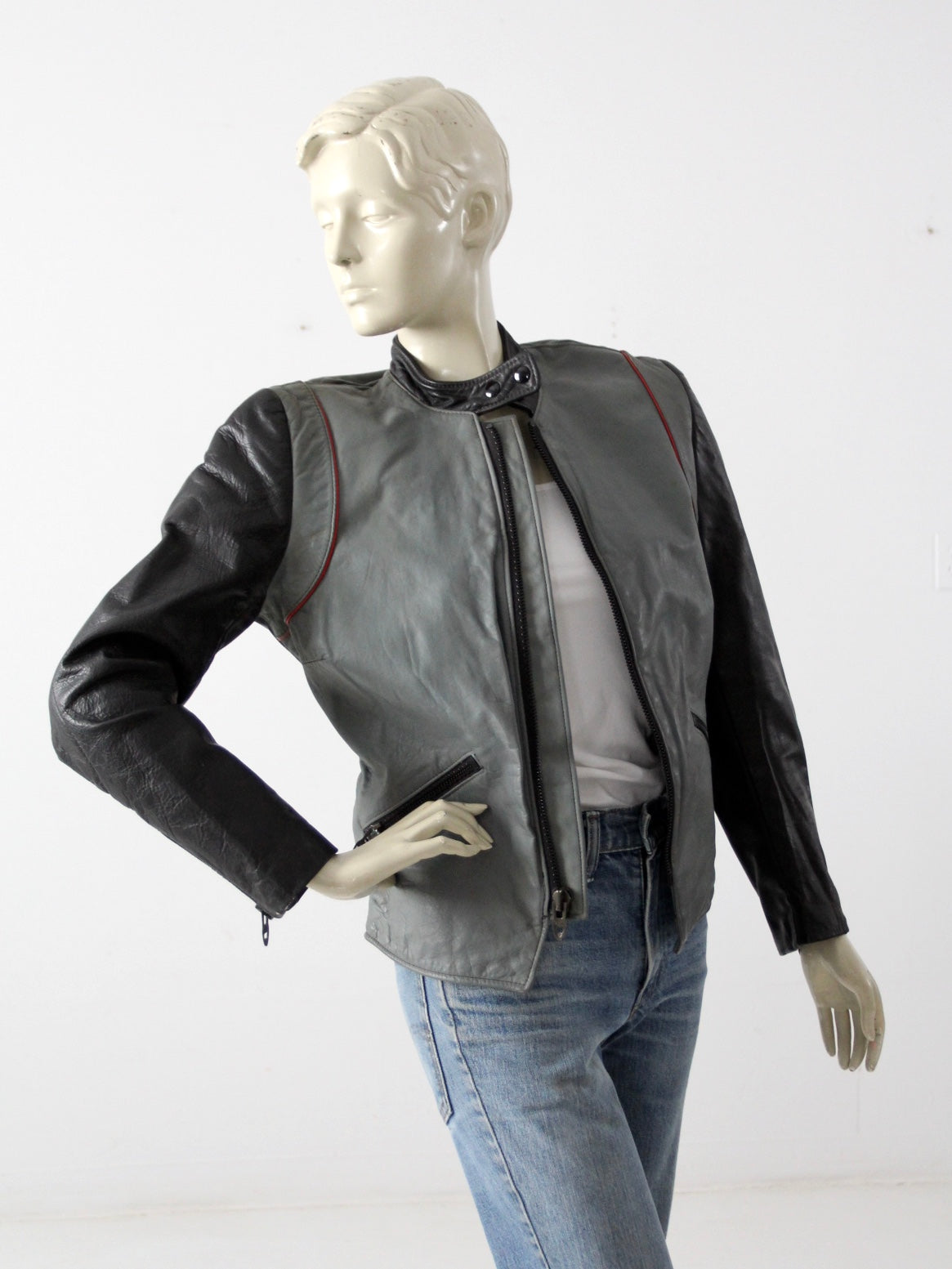 Vintage amf harley shop davidson leather jacket