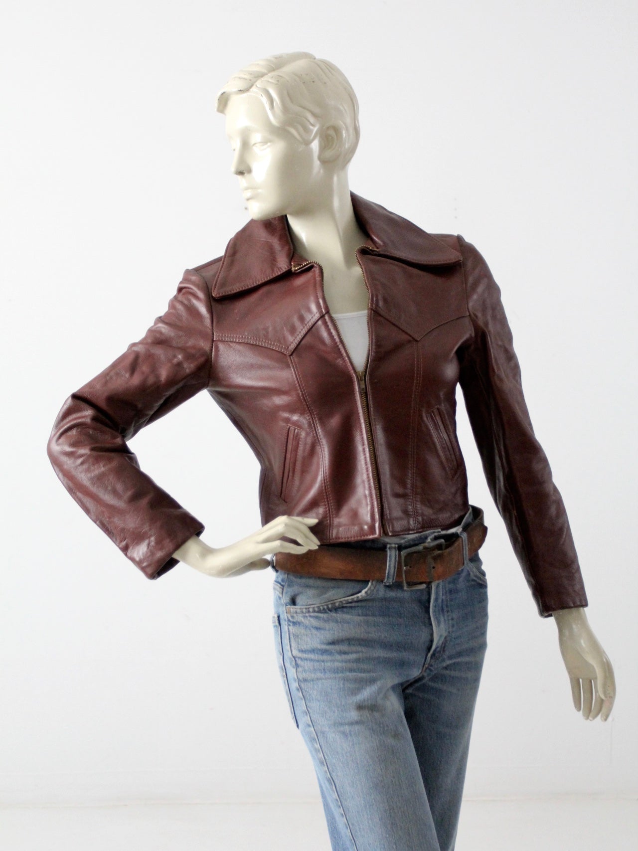 vintage 70s Walter Dyer leather jacket – 86 Vintage