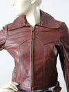 vintage 70s Walter Dyer leather jacket