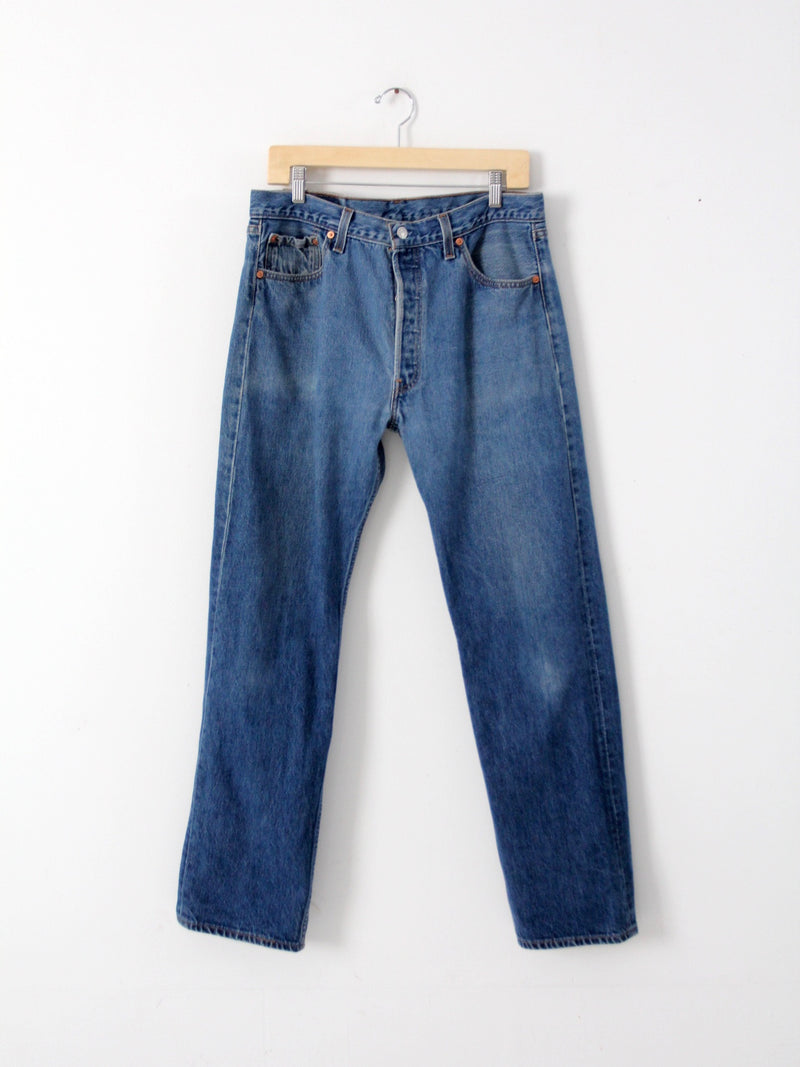 vintage shrink to fit levis 501s