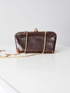 vintage Koret leather evening bag
