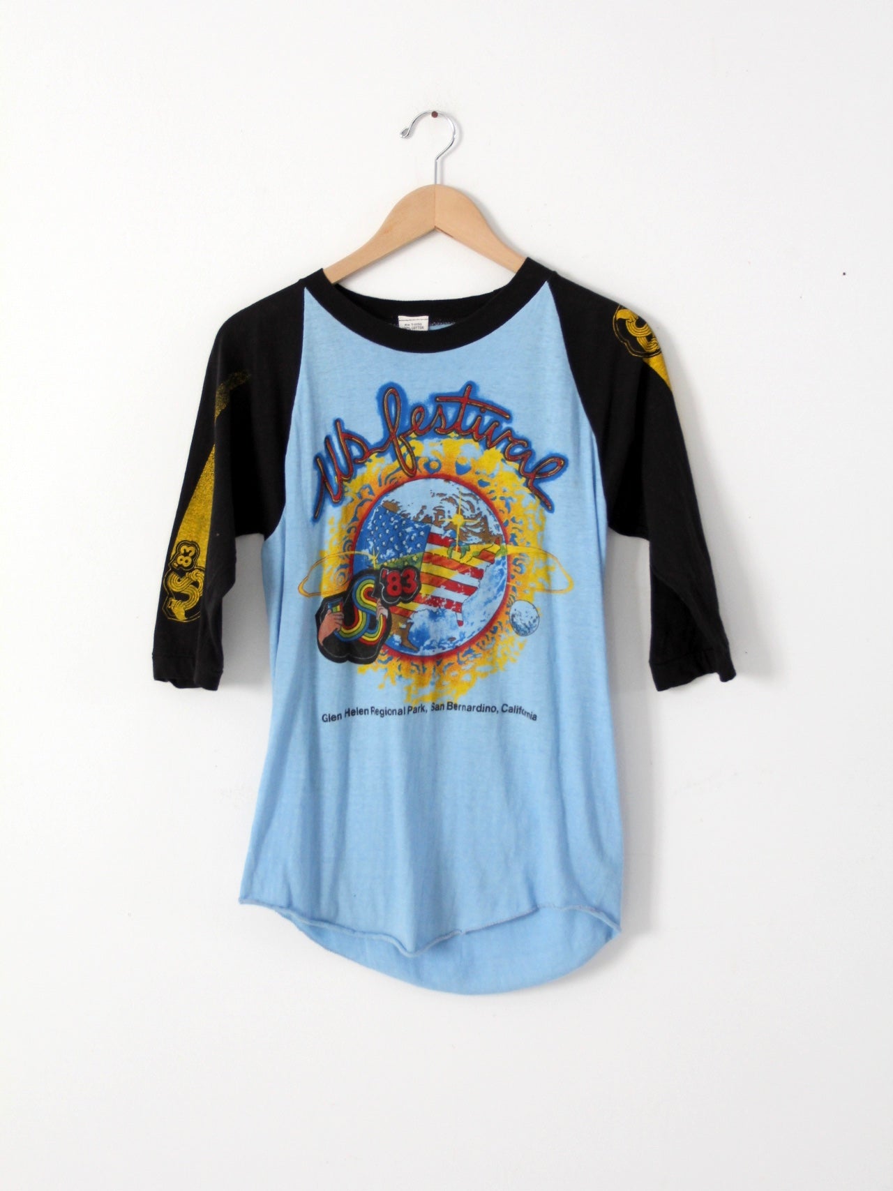 【80年代のビンテージ】THE US FESTIVAL'83フェスＴ バンドT 1983 US Festival t-shirt – 86 Vintage