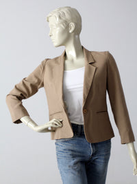 vintage linen blazer