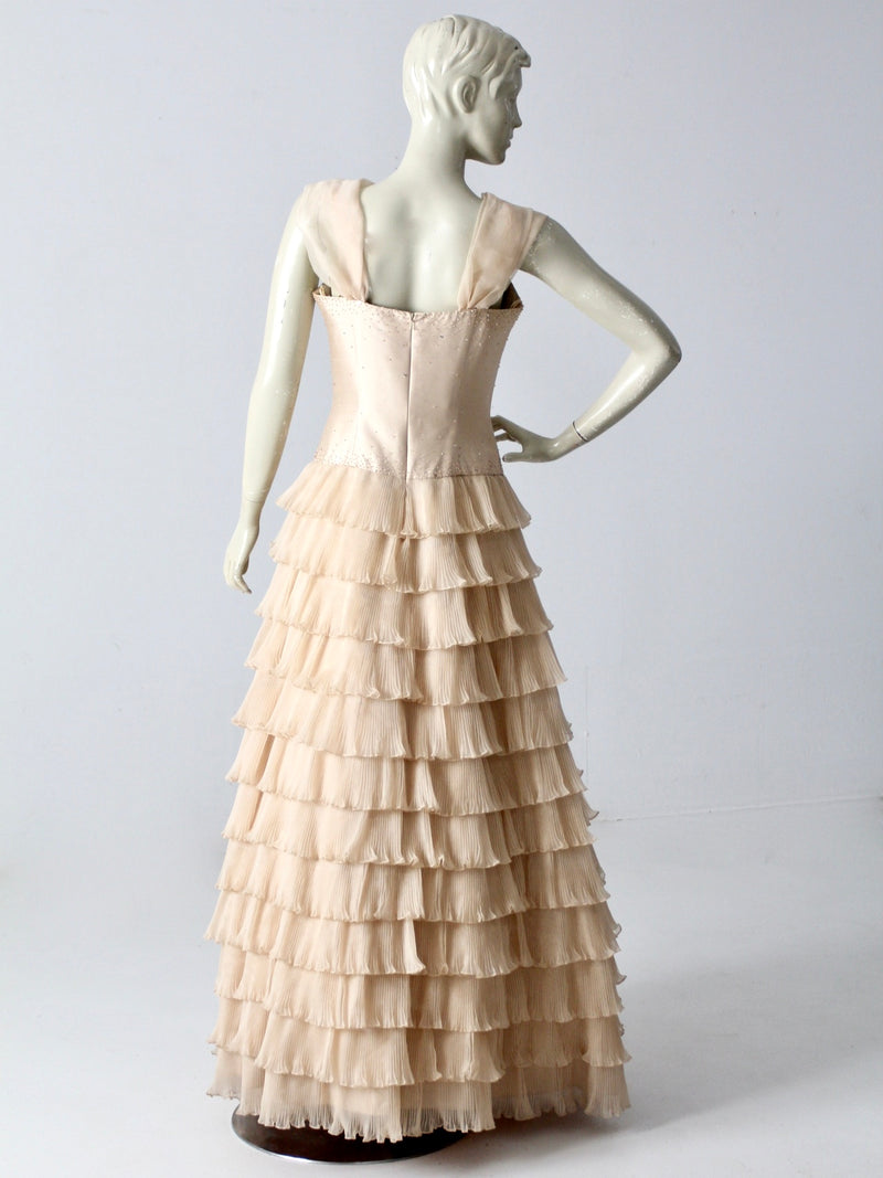 vintage Terani Couture wedding gown