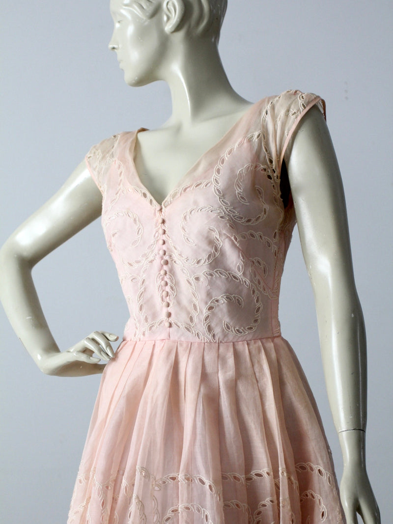vintage 50s Filco tea dress