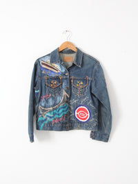 vintage Levis denim jacket custom Detroit