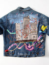 vintage custom Levis denim jacket