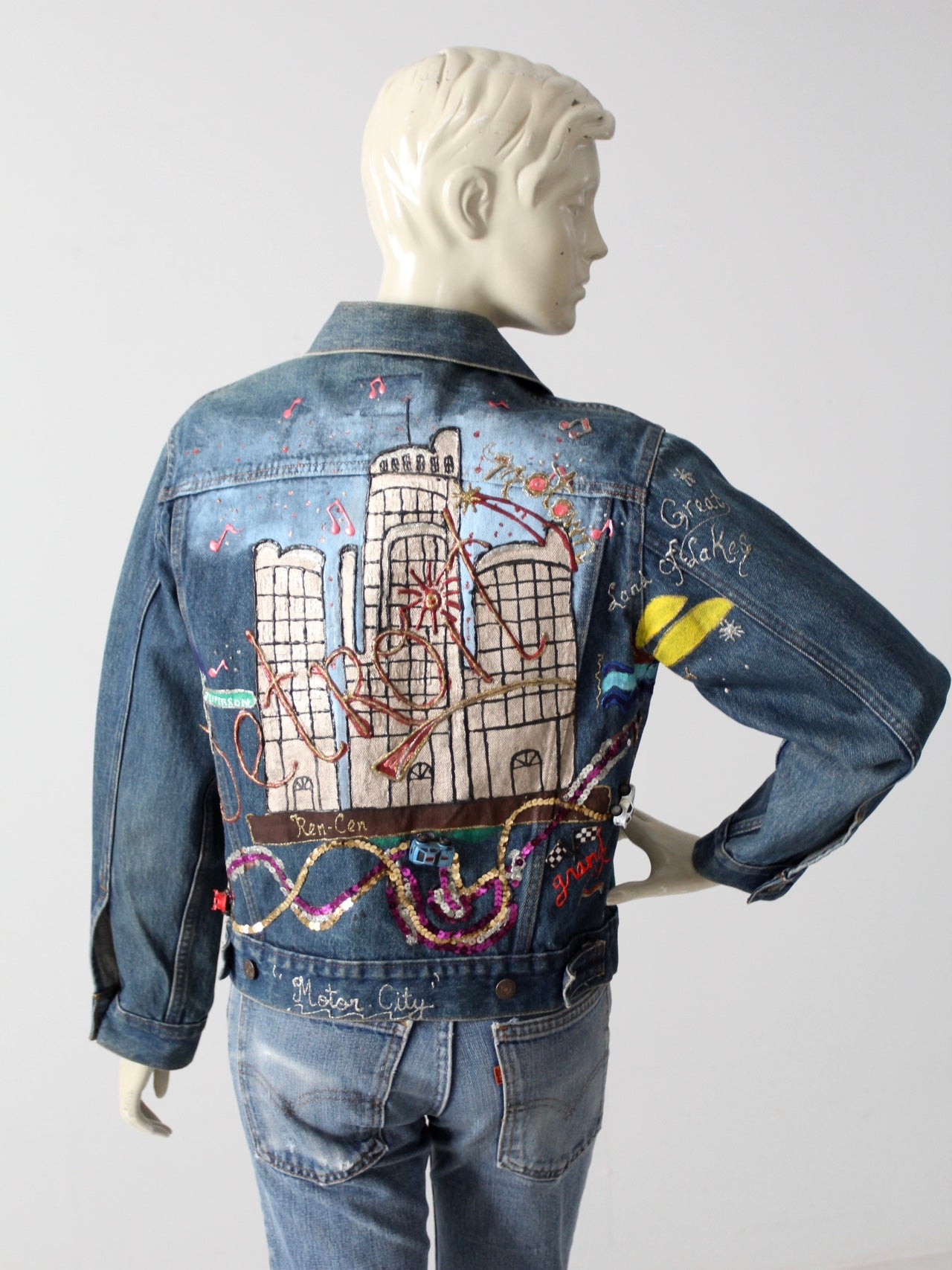 Levi's custom jean jacket hotsell