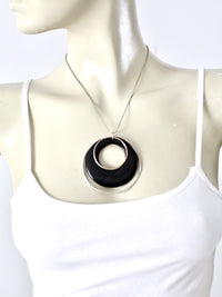 1970s vintage ring necklace