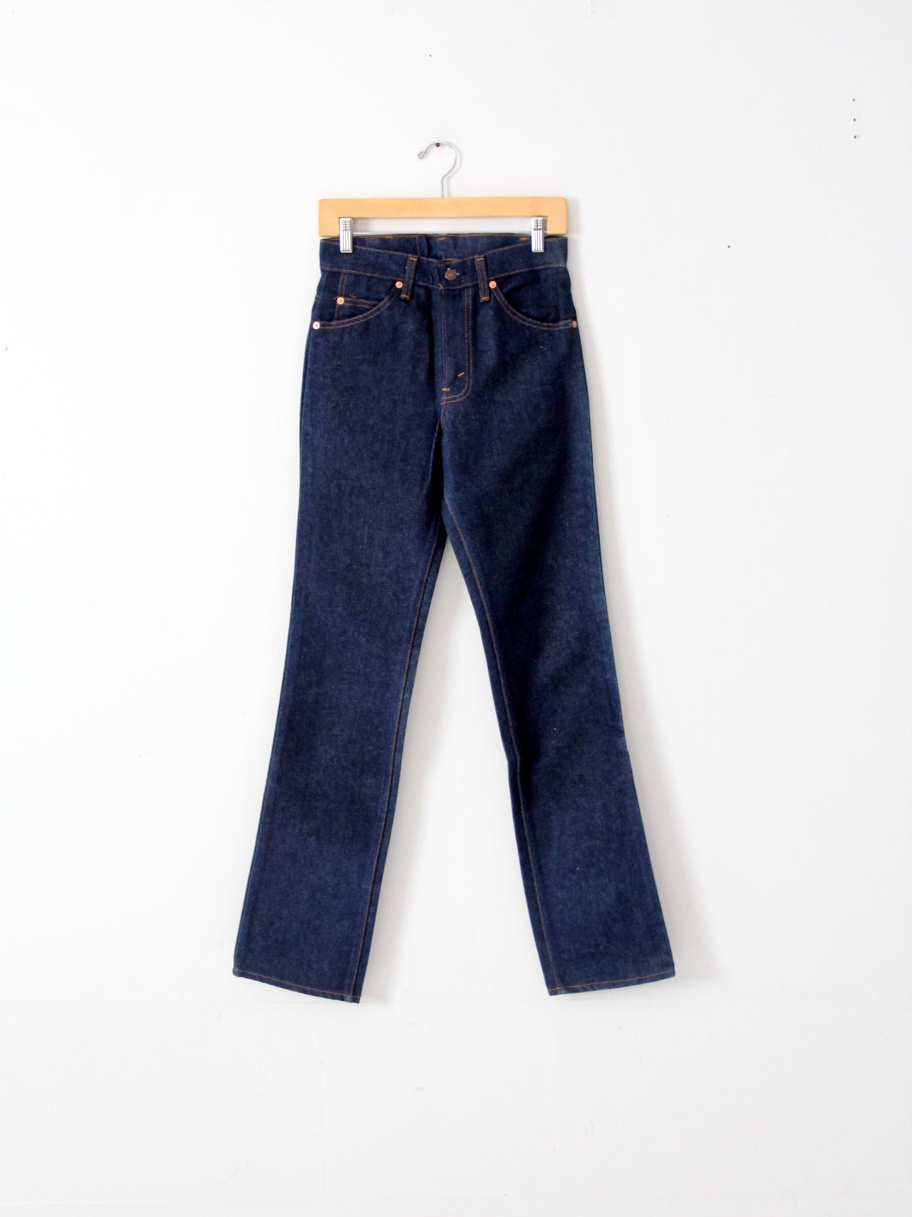 vintage 70s Levis dark wash 509 jeans, 28 x 33 – 86 Vintage vintage 70s Levis dark wash 509 jeans, 28 x 33 – 86 Vintage