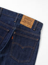 vintage 70s Levis dark wash 509 jeans, 28 x 33