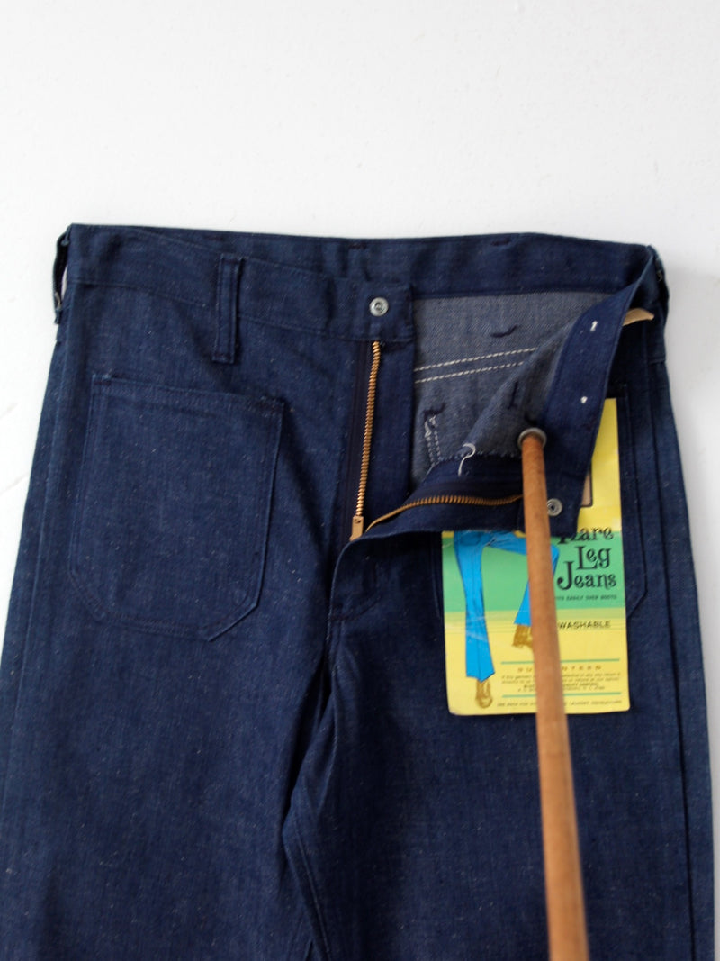 vintage 70s Blue Bell Maverick jeans NOS, 29 x 29.5
