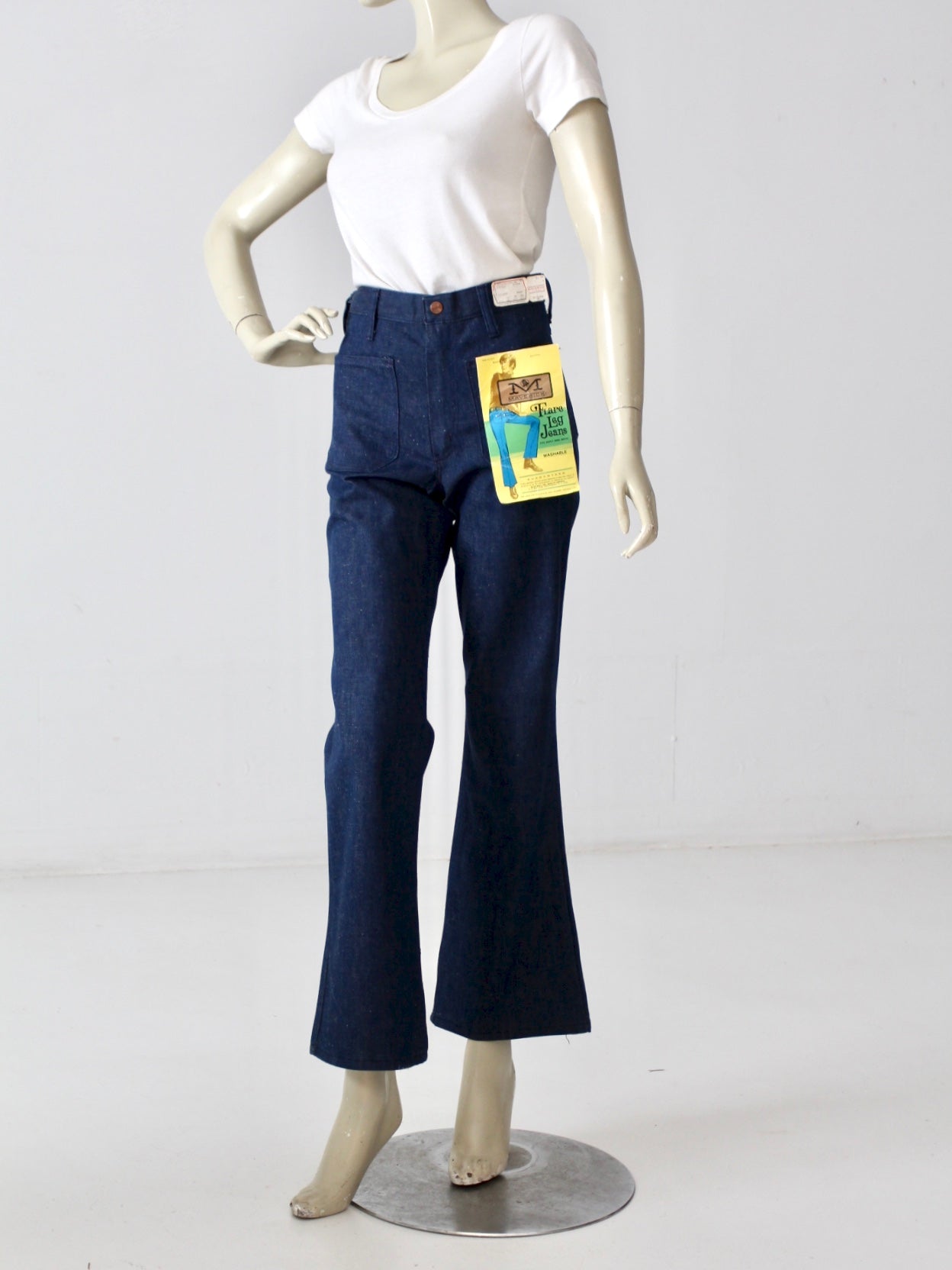 vintage 70s Blue Bell Maverick jeans NOS, 29 x 29.5 – 86 Vintage