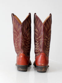 vintage Dan Post cowboy boots