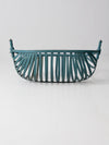 antique bentwood bassinet basket