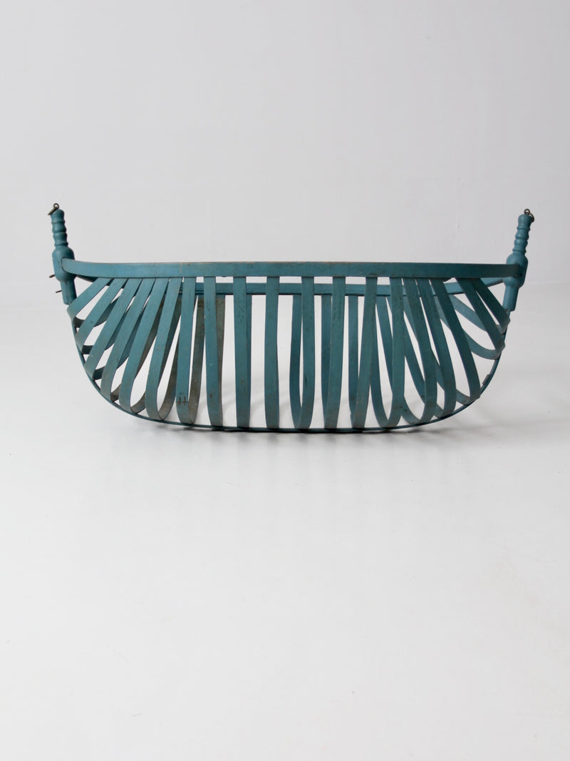 antique bentwood bassinet basket