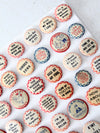 vintage pinback button collection