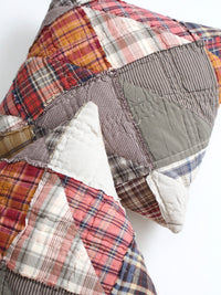 vintage patchwork decorative pillows